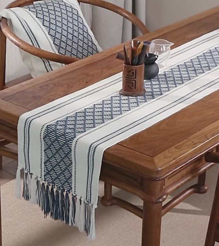 Table Runners- Black, Blue, Rust