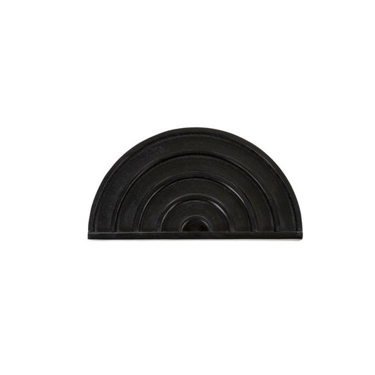 Arches Black Stone Decorative Object