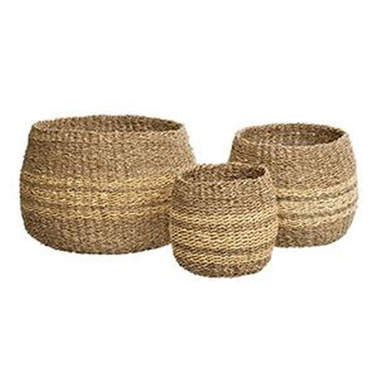 Palma Stripe Baskets - 3 sizes